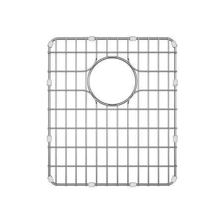 DANIEL KRAUS Kraus BG1517 17 in. Dex Series Stainless Steel Kitchen Sink Bottom Grid with Soft Rubber Bumpers BG1517
